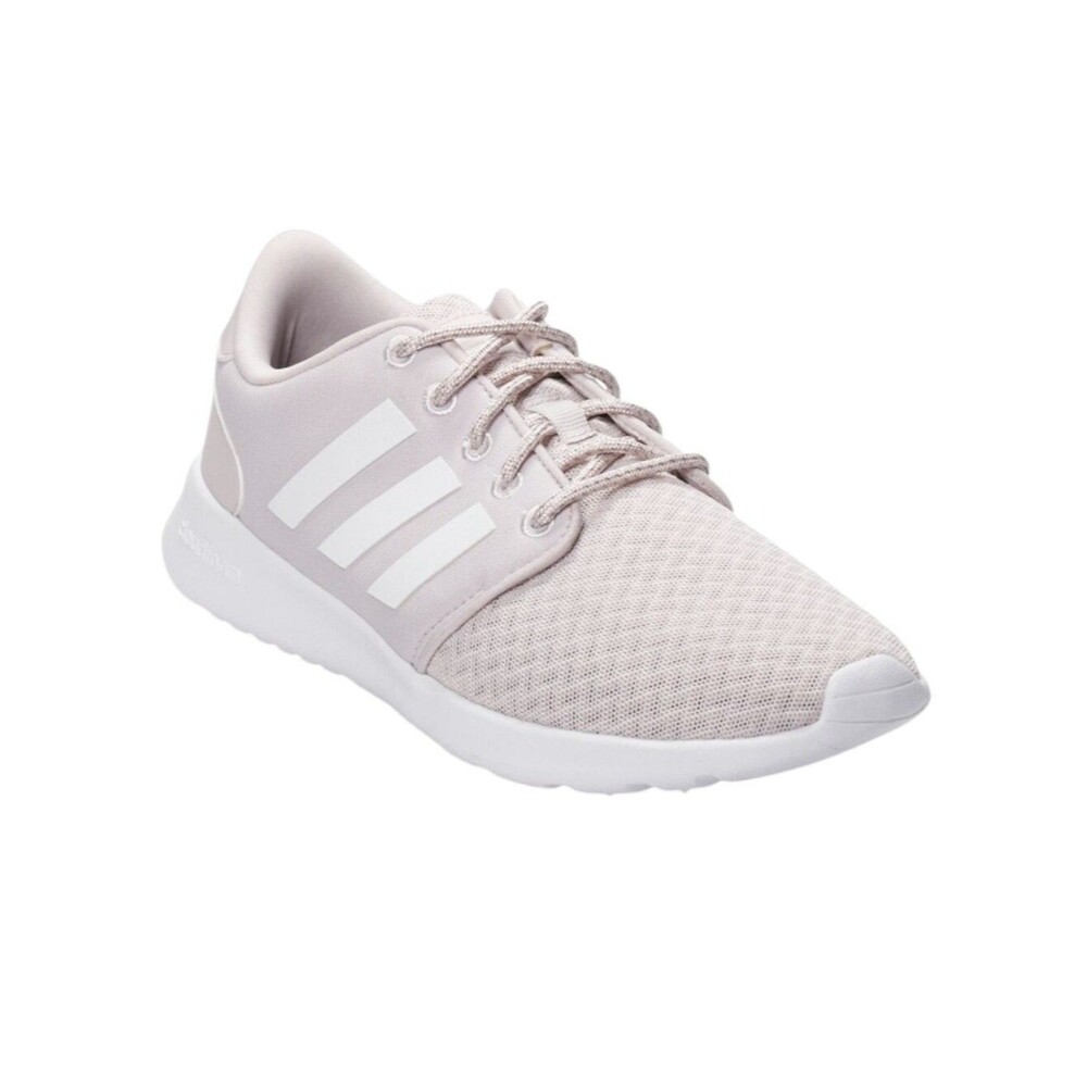 Adidas QT Racer Sneakers - Dusty Rose Pink / White - Size 10 Womens